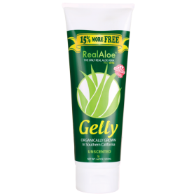 REAL ALOE VERA GELLY TBE ( 1 X 8 OZ   )