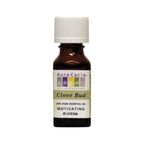 Aura Cacia Clove Bud Essential Oil (0.5Oz)