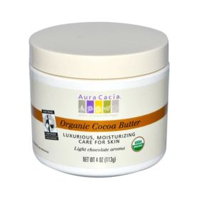 Aura Cacia Pure Cocoa Butter (1x4 Oz)