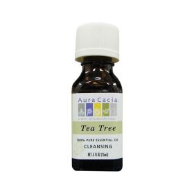 Aura Cacia Tea Tree Essential Oil (1x0.5Oz)