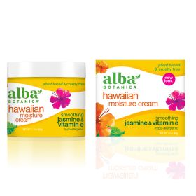 Alba Botanica Jasmine & Vitamin E Moisturizer Cream (1x3 Oz)