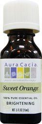 Aura Cacia Sweet Orange Essential Oil (0.5Oz)