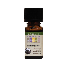 Aura Cacia Organic Lemongrass Essential Oil (1x.25 Oz)