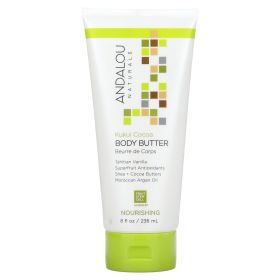 Andalou Naturals Kukui Cocoa Body Butter (1x8 Oz)