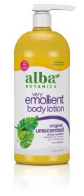 Alba Botanica Very Emollient Unscented Body Lotion (1x32 Oz)